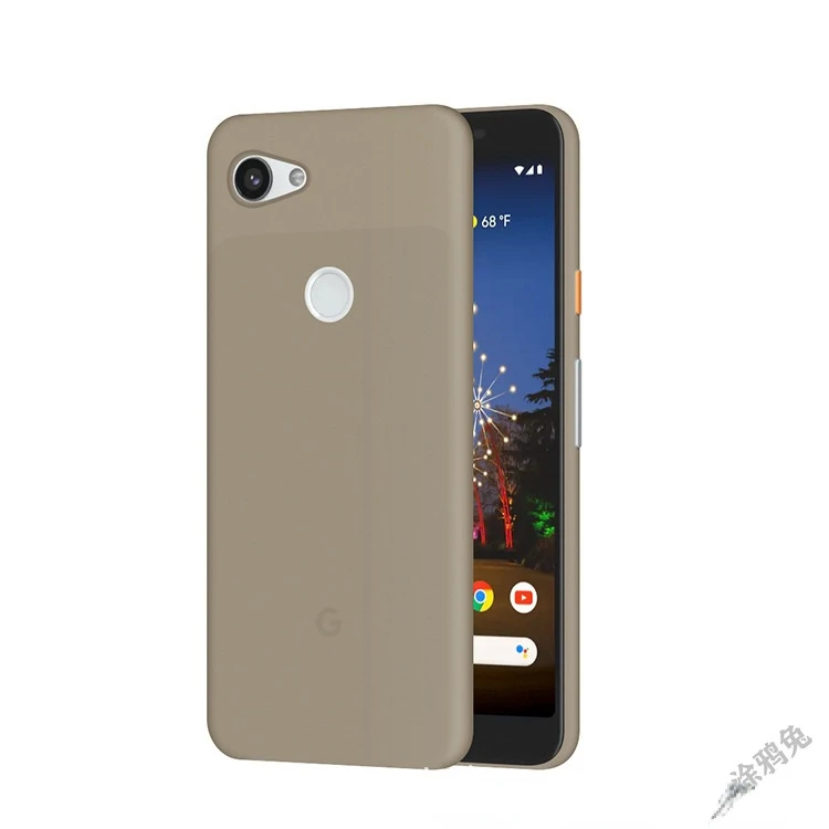 Slim Matte Transparent PP Phone Case For google pixel 3 3a xl 3xl 3axl 0.4mm Ultra Thin Soft Hard Cover ultra