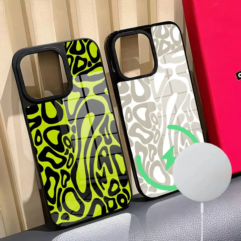 

Lando Race Car N-Norris Phone Case For Iphone 16 15 14 12 11 13 Pro Max Mini Puls Magnetic Glass Cover