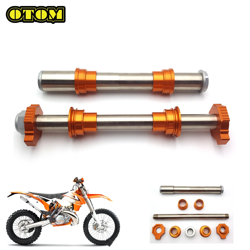 

Motorcycle For KTM HUSQVARNA Front Rear Axle Wheel Shaft Slider Cap Bushing Liner Block Protect Swingarm SX EXC FC FE TC 250 450