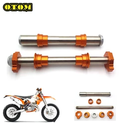 Motorcycle For KTM HUSQVARNA Front Rear Axle Wheel Shaft Slider Cap Bushing Liner Block Protect Swingarm SX EXC FC FE TC 250 450
