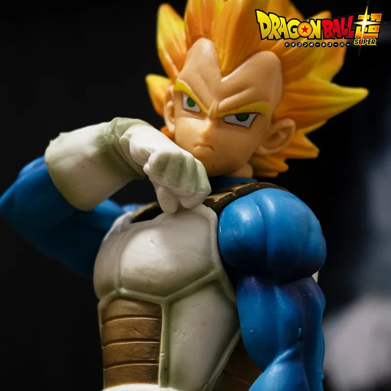 Japanse Bandai Figuur Dragon Ball Super Saiyan Son Goku Vegeta Figuur Anime Collectible Beeldjes Model Verjaardagscadeau 22 cm Hot