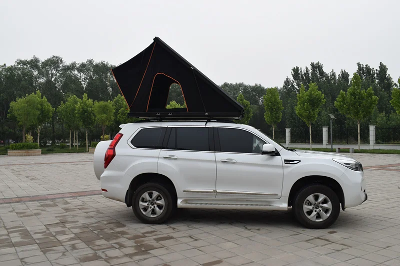 High Quality Car Aluminum Hard Shell Roof Top Tent For Camping Trailer Roof Top Tent Custom