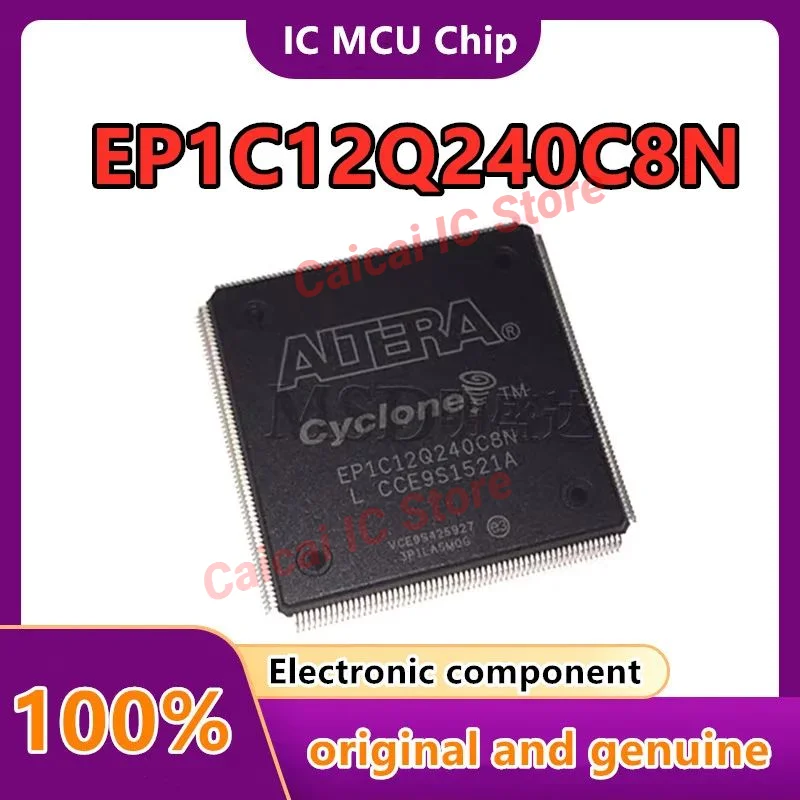 EP1C12Q240C8N original genuine programmable logic device (CPLD/FPGA) package MQFP-240  1PCS/LOT