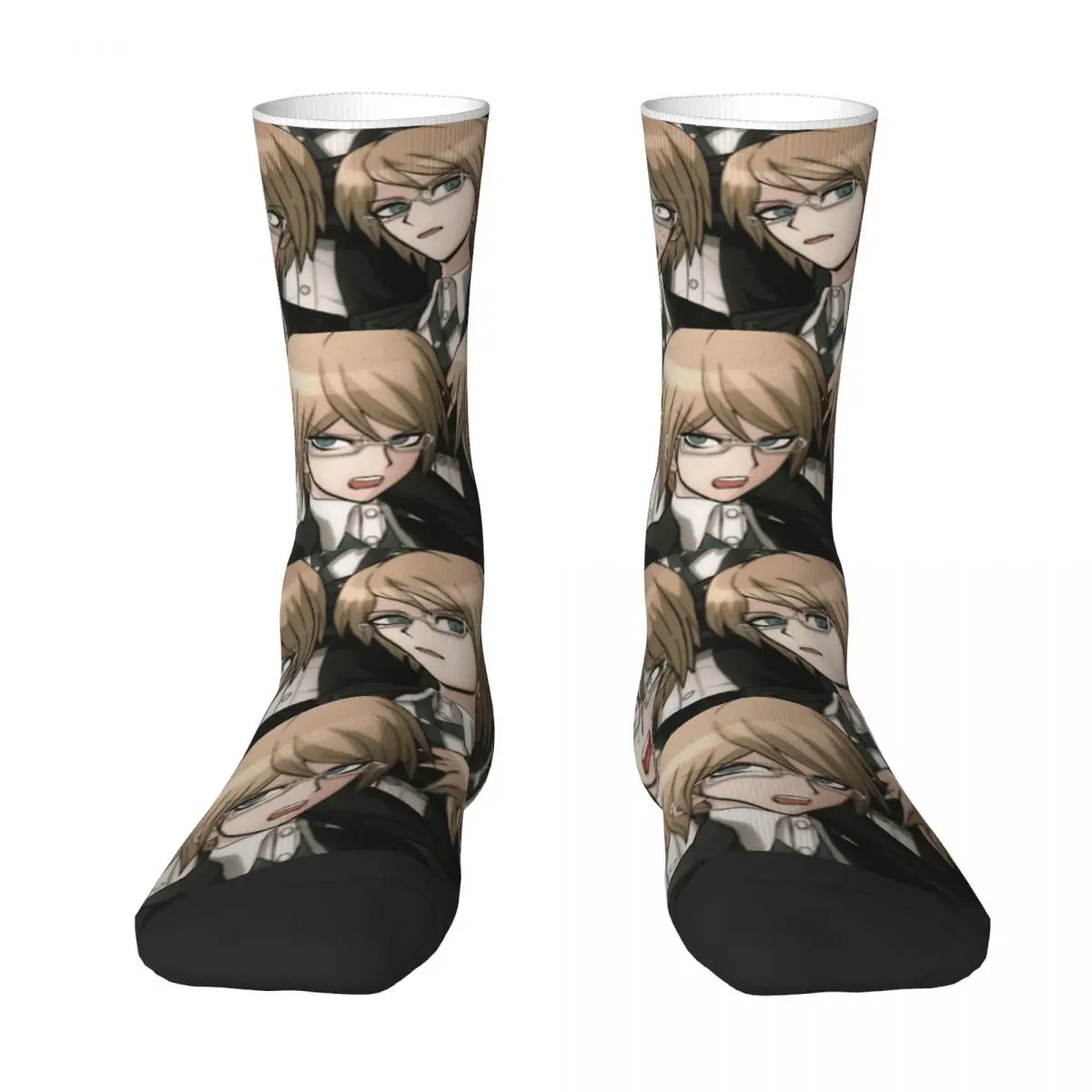 Byakuya Togami Socks Autumn meme Stockings Fashion Couple High Quality Socks Design Outdoor Sports Anti Slip Socks