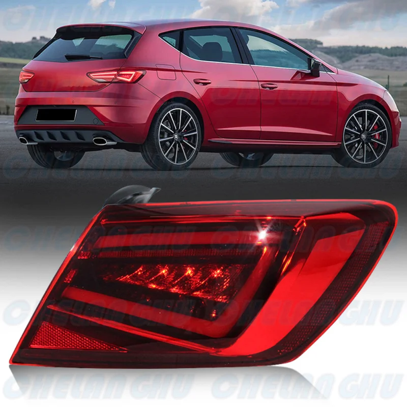 

For Seat Leon 2017 2018 2019 2020 Car accessories Right Outter Side LED Tail Light Rear Lamp Brake Light 5F9945208B