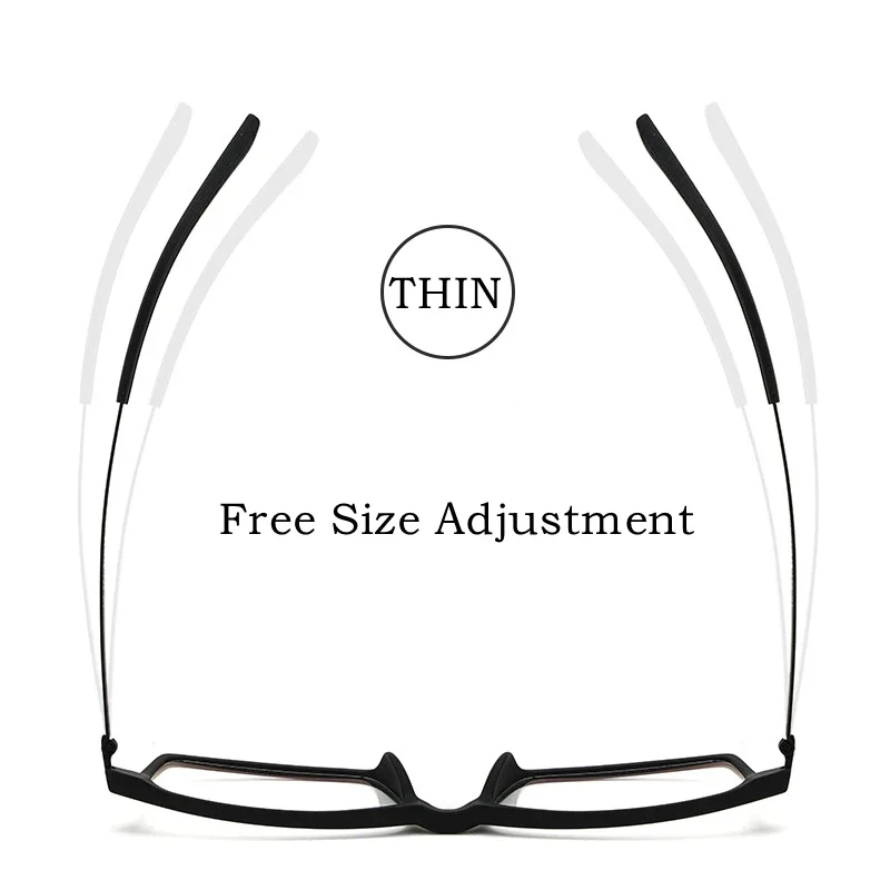OLLYMURS خفيفة للغاية مريحة TR90 التيتانيوم النظارات النساء موضة مربع وصفة طبية بصرية إطار نظارات رجالي 02-3094