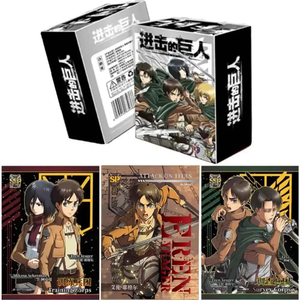 Genuine Attack on Titan Card Allen's Survey Corps Trading Cards Final Battle Collectible Card Toys Gifts