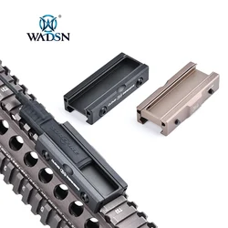 WADSN Tactical CNC Picatinny Rail Pocket Panel for Flashlight Pressure Pad M600 M300 LED Switch airsoft accessories light