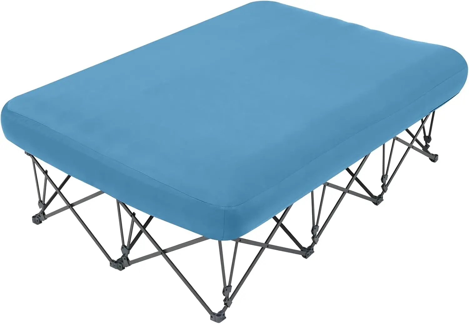 Camping Cot,Camping Cots for Adults,Folding Camping Cot with Inflatable Air Mattress and Carry Bag,for Outdoor Travel Camp