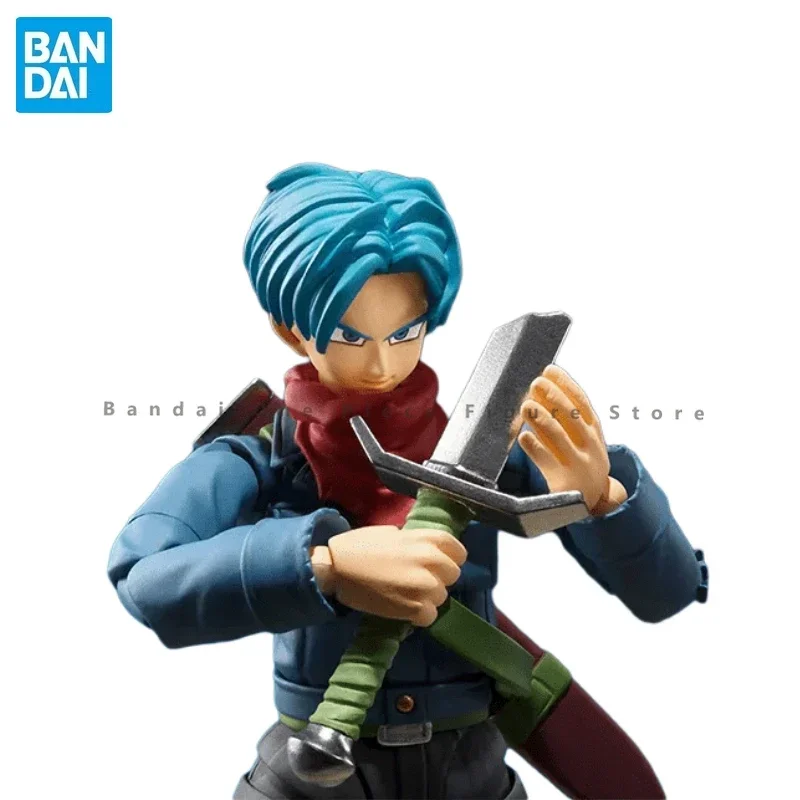 In Stock 100% Original BANDAI S.H.Figuarts SHF Future Trunks Dragon Ball Super Anime Action Collection Figures Model Toys