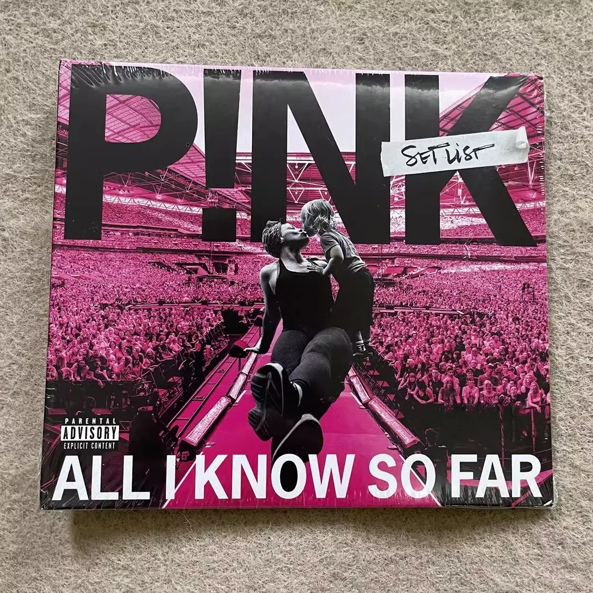 

P!nk All I Know So Far Setlist CD – 2021 Live Performance Pop Rock Songs for Devoted Fans & Music Collectors