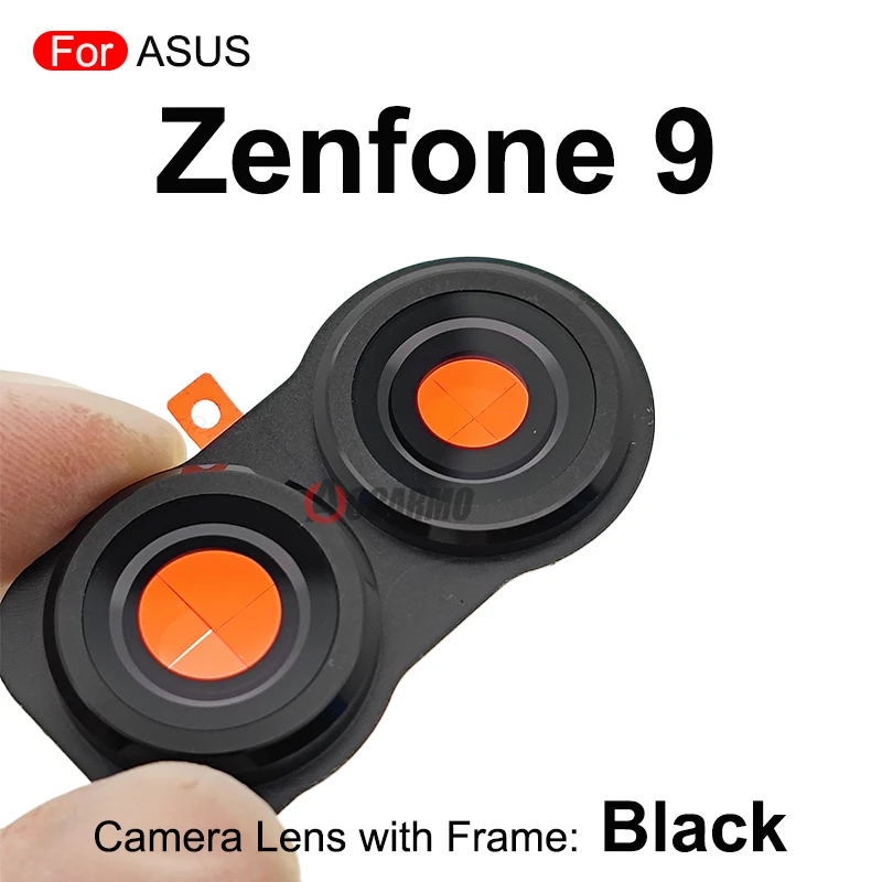 Rear Back Camera Lens With Frame Replacement Parts For Asus Zenfone 9