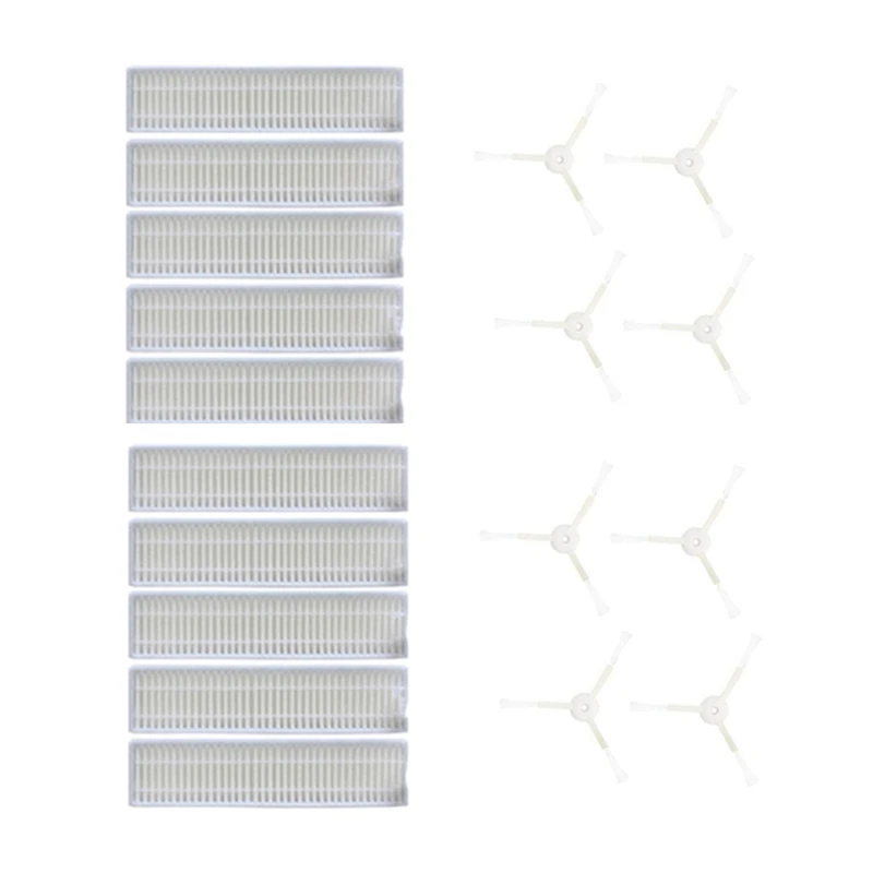 Cepillo Lateral de filtro HEPA para Rowenta Explorer Serie 60 RR7455 7447 Tefal Serie 60, accesorios de Aspiradora Robótica