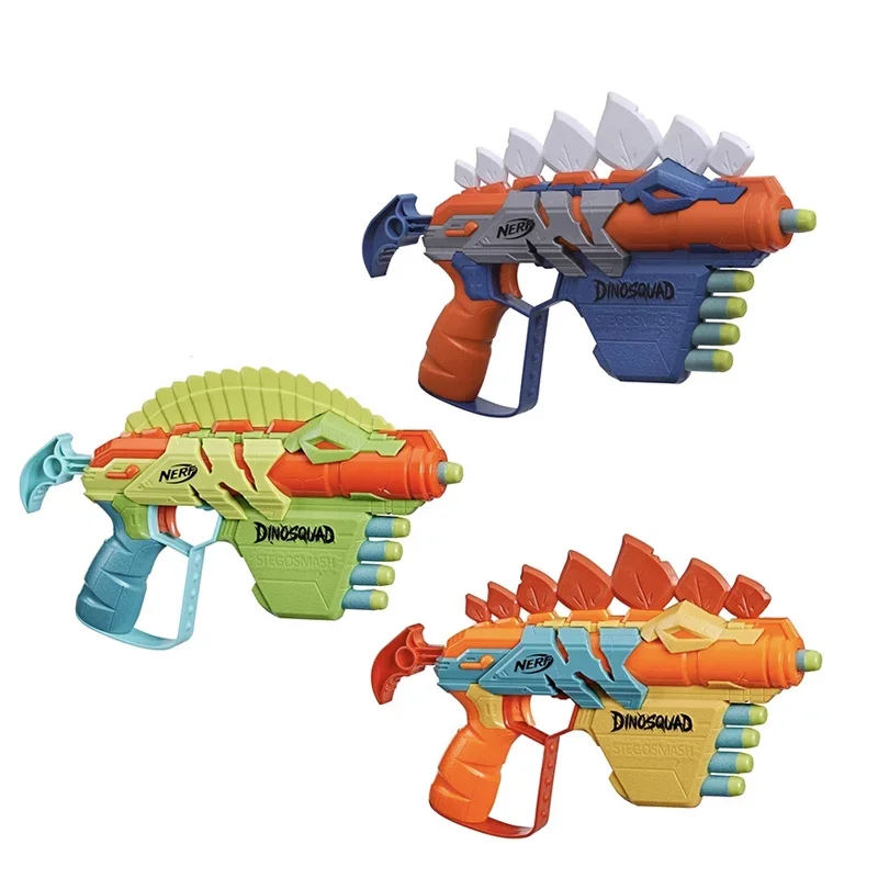 

Hasbro Nerf Dinosaur Series Stegosmash Stegosaurus Launcher Desktop Case Presents A Boy's Birthday Gift