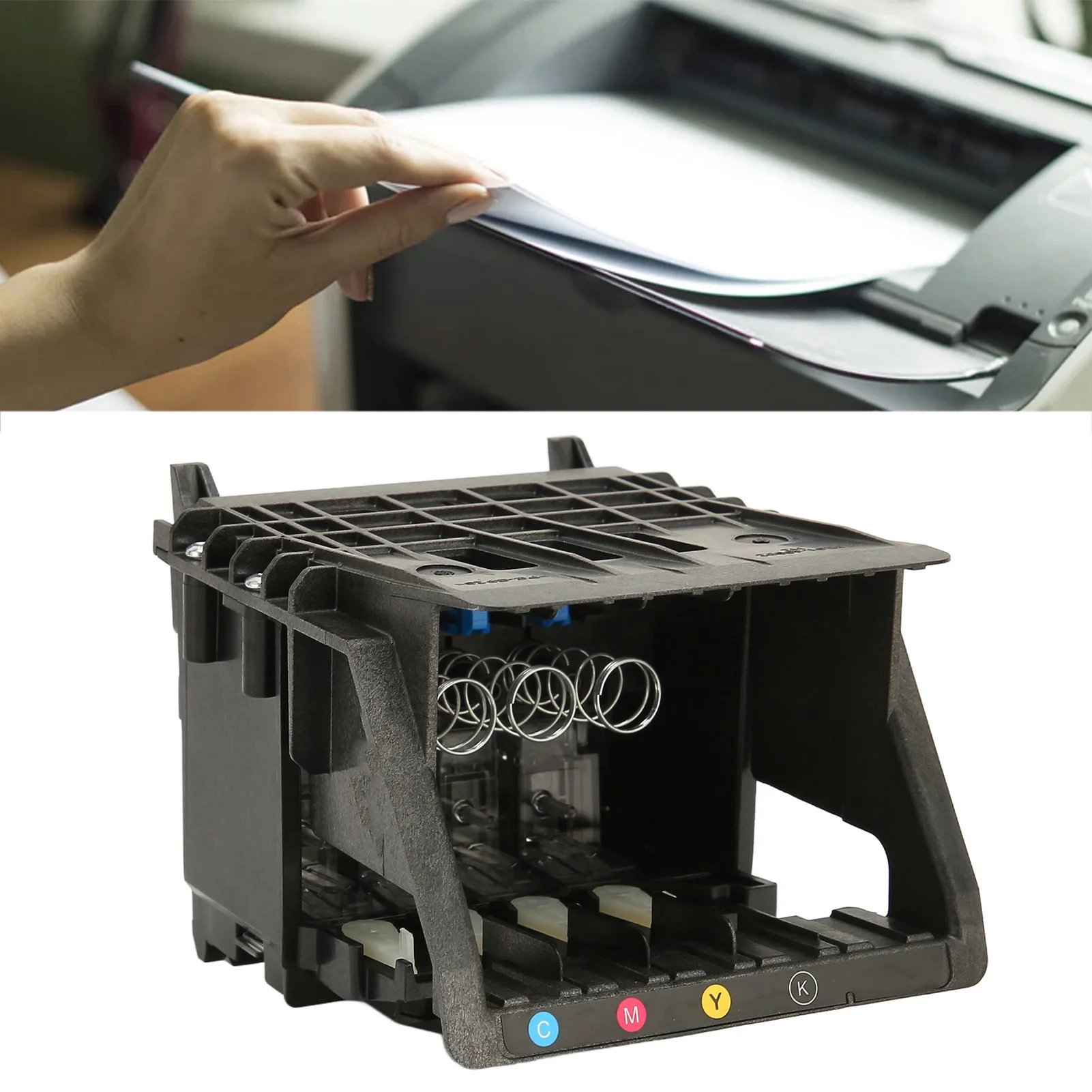 

Печатающая головка 952 для Officejet Pro 8710 8715 8720 8725 8730, простая установка, замена печатающей головки из ABS-пластика, запчасти для принтера