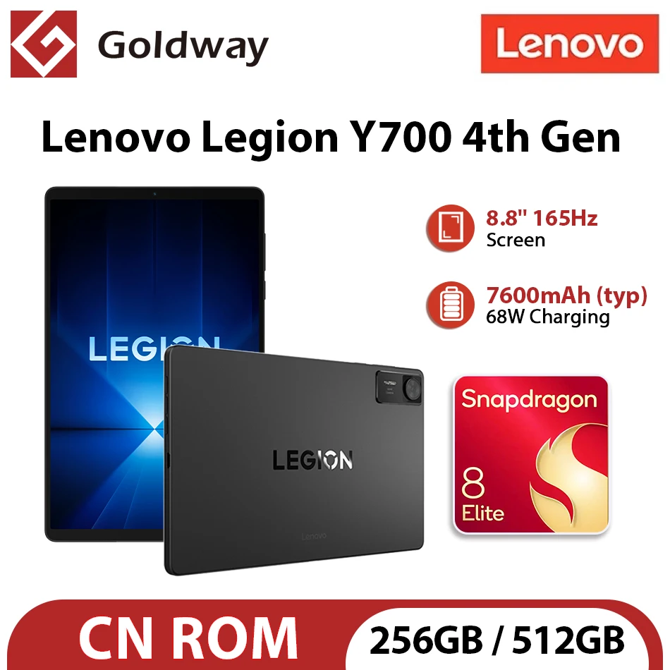 Lenovo Legion Y700 2025 Pad Gen 4 TB322FC