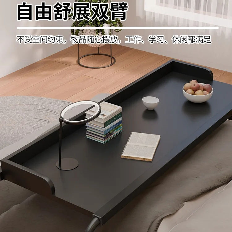 Movable cross-bed can lift 1.2 meters lazy bed table girls bedroom computer table bedside end