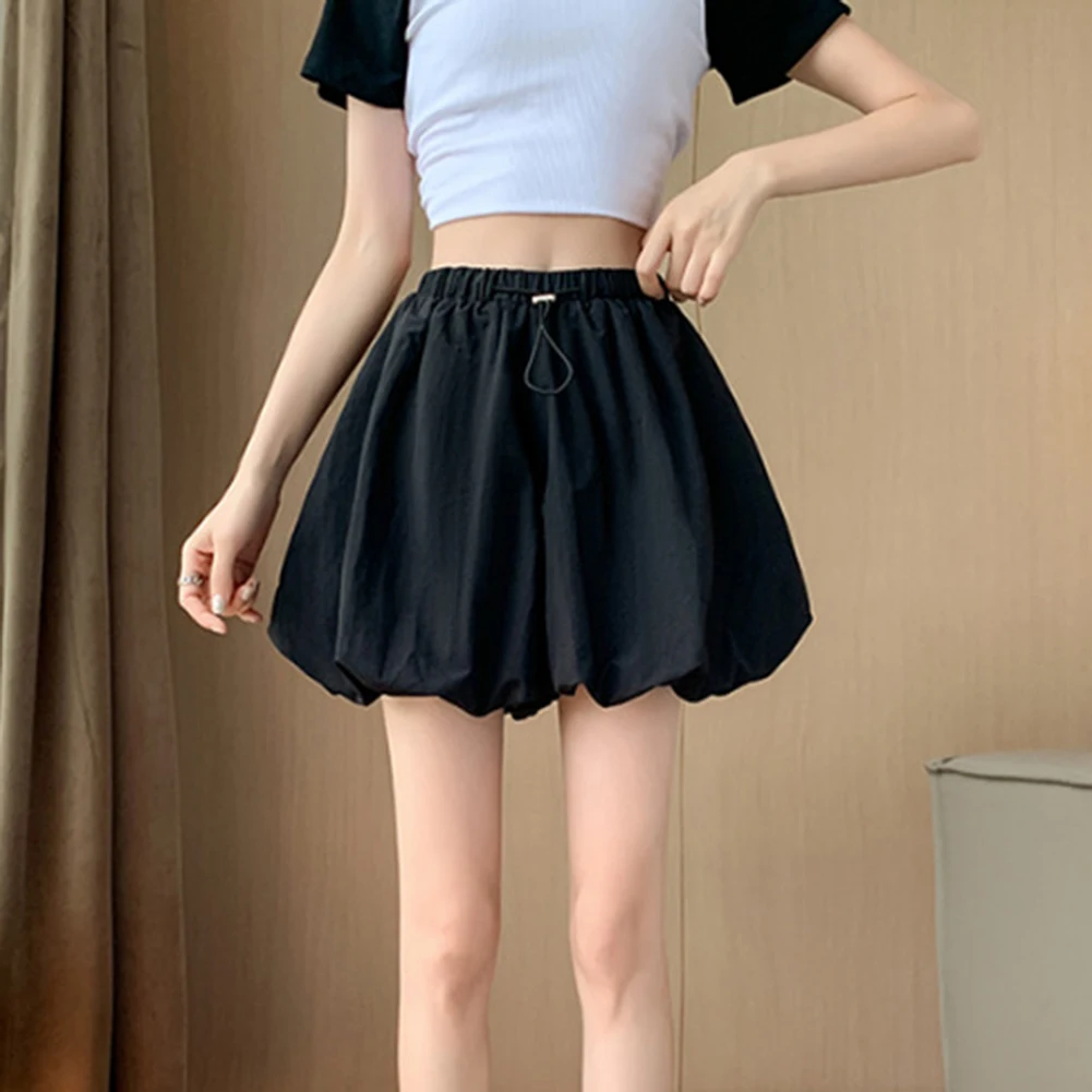 Puffy Bloomers High Waist Bloomers 2XL Casual High Waist Shorts Hot Girl Style Fluffy Bud Design Loose Fit Style