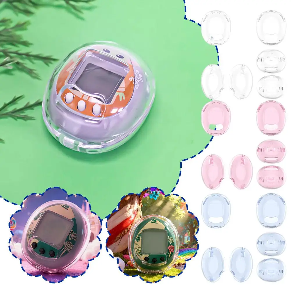 For Tamagotchi Nano Electronic Pet Machine Protective Case Pc Flip Cover Style Simple And Transparent Accessories