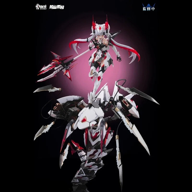 사전 주문 오리지널 제품 누클리어 골드 리컨스트럭션 지웨이싱·화이트 스네이크 머신 걸 조립형 1/12 애니메이션 액션 피규어 장난감