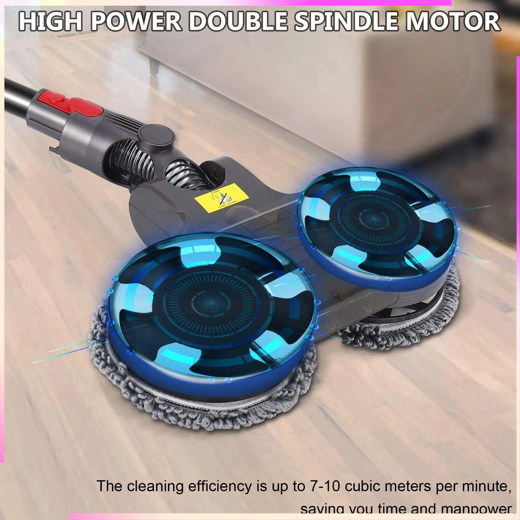 

B51C Электрическая чистящая насадка для беспроводного пылесоса Dyson V7 V8 V10 V11, насадка для влажной и сухой уборки с резервуаром для воды