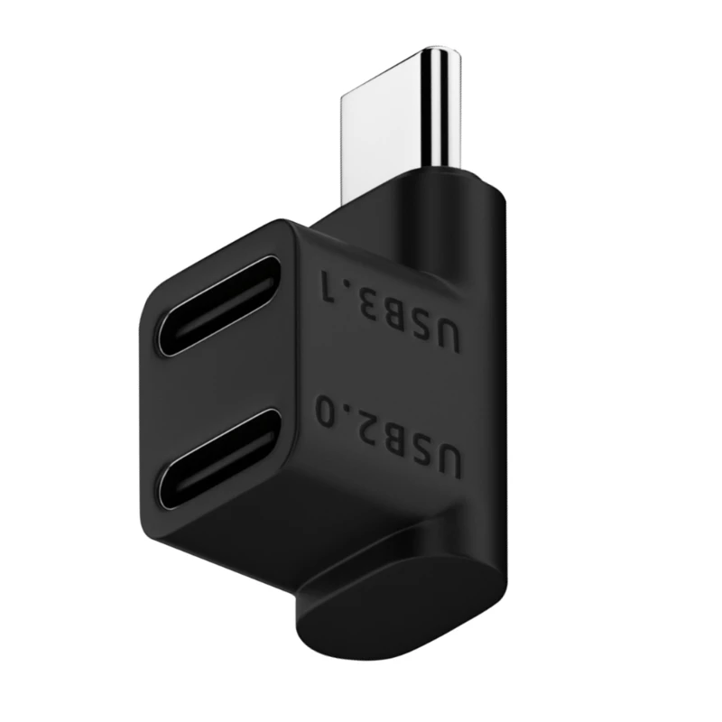 스팀 데크용 100W 타입 어댑터, 1 대 2 어댑터, USB 타입 2-in-1, 게임 드롭 배송