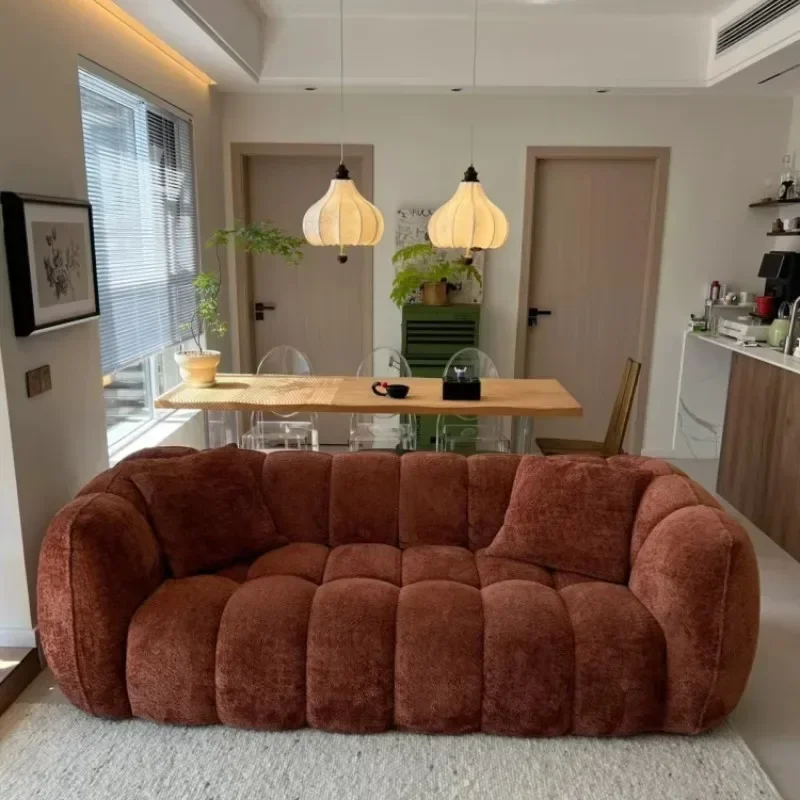 

Пуфы Удобные диваны для гостиной Ленивый одинарный пол Эргономичные диваны для гостиной Индивидуальная современная диванно Постмодернистская мебель