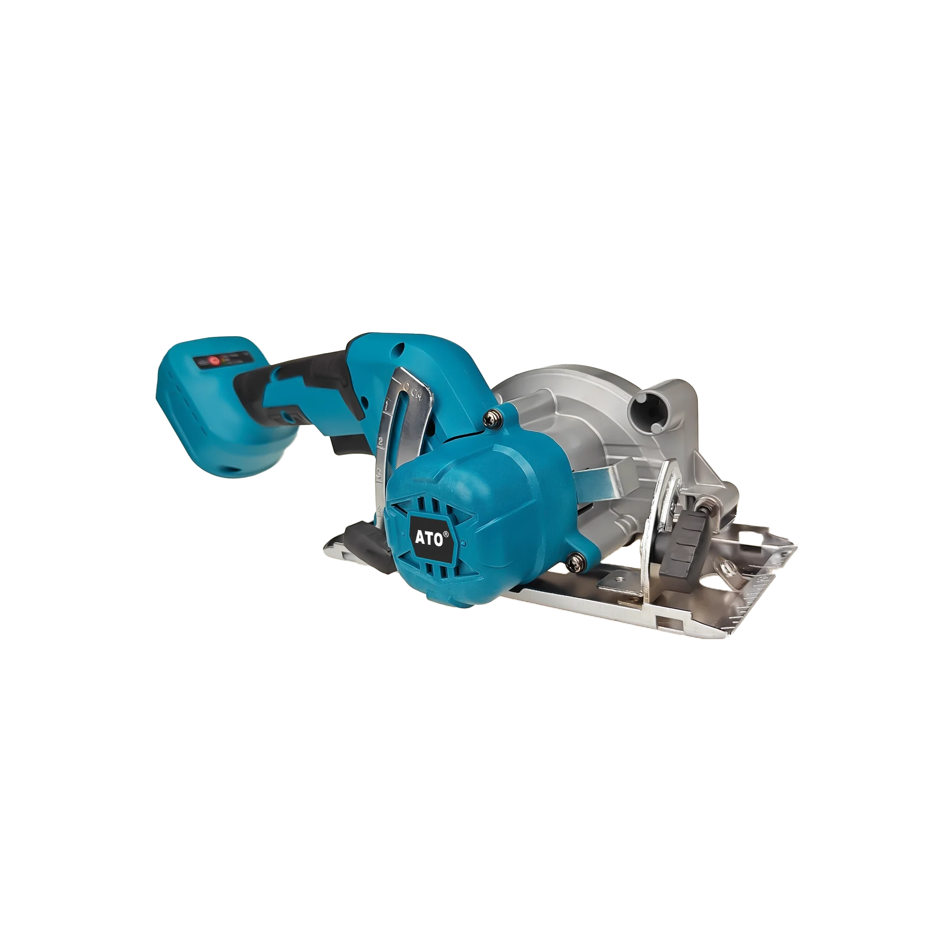 ATO Cordless Single-hand Circular Saw 125mm Multifunctional Cutting Tool Handheld Electric Circular Saw for Makita 18V Battery