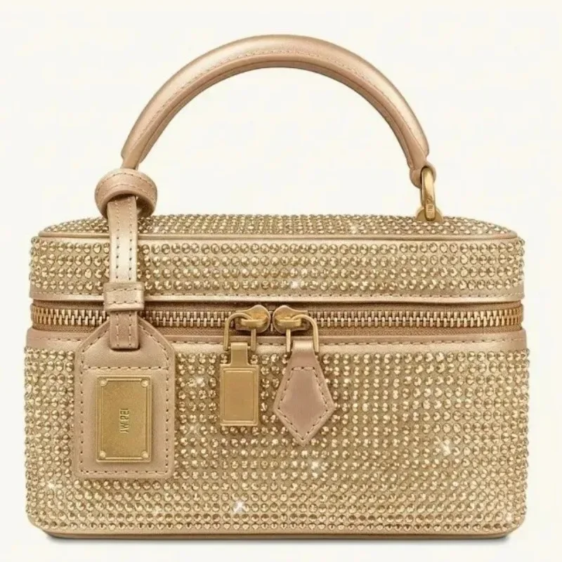 Classic Square Diaper Bag Women Satchel Handbag Textured Leather Crossbody Shoulder Purse Designer Retro