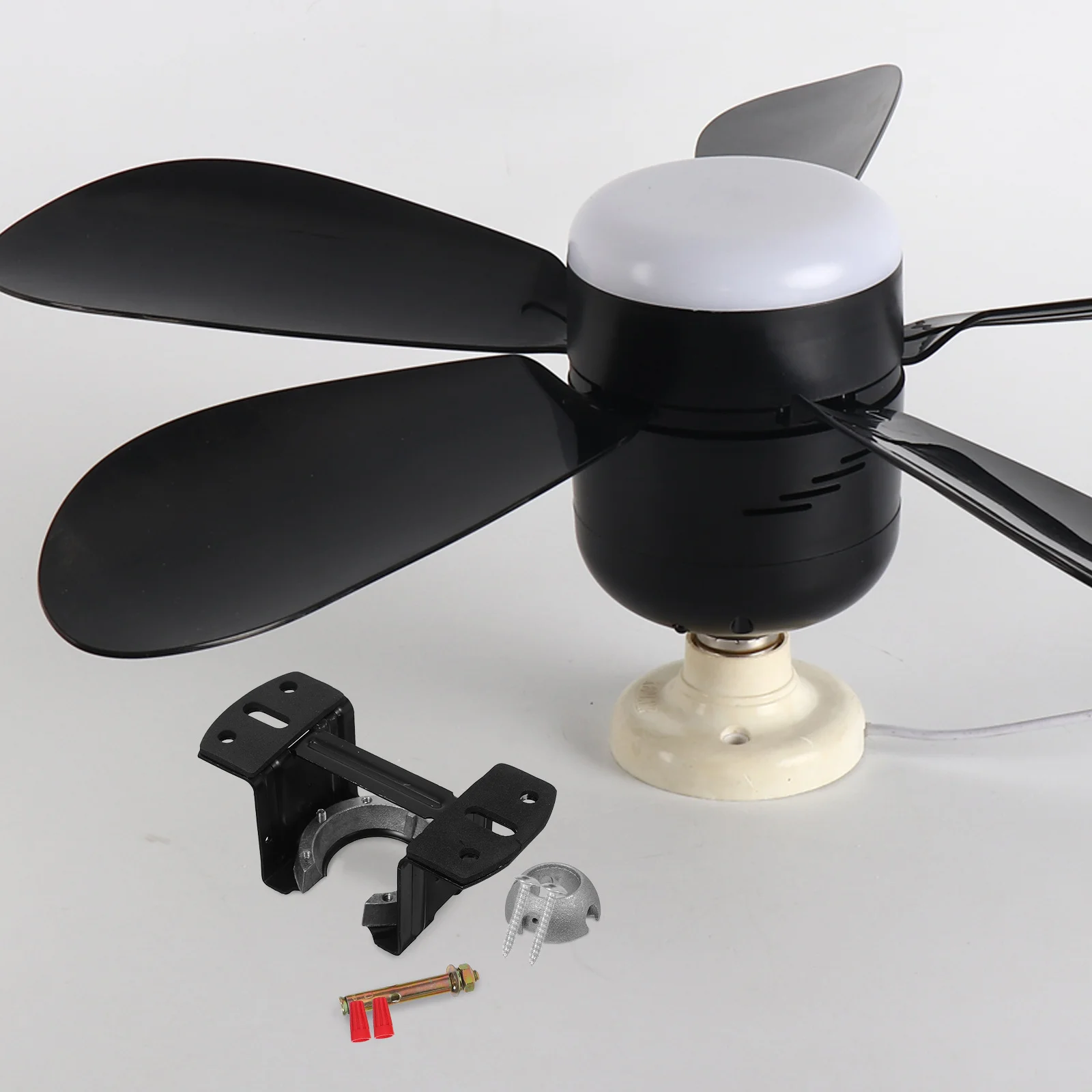 

1 Set Fan Mounting Bracket Iron Support For Sloped Ceiling Garage Fans Installation Kit Ceiling Fan Hanging Bracket Mounting