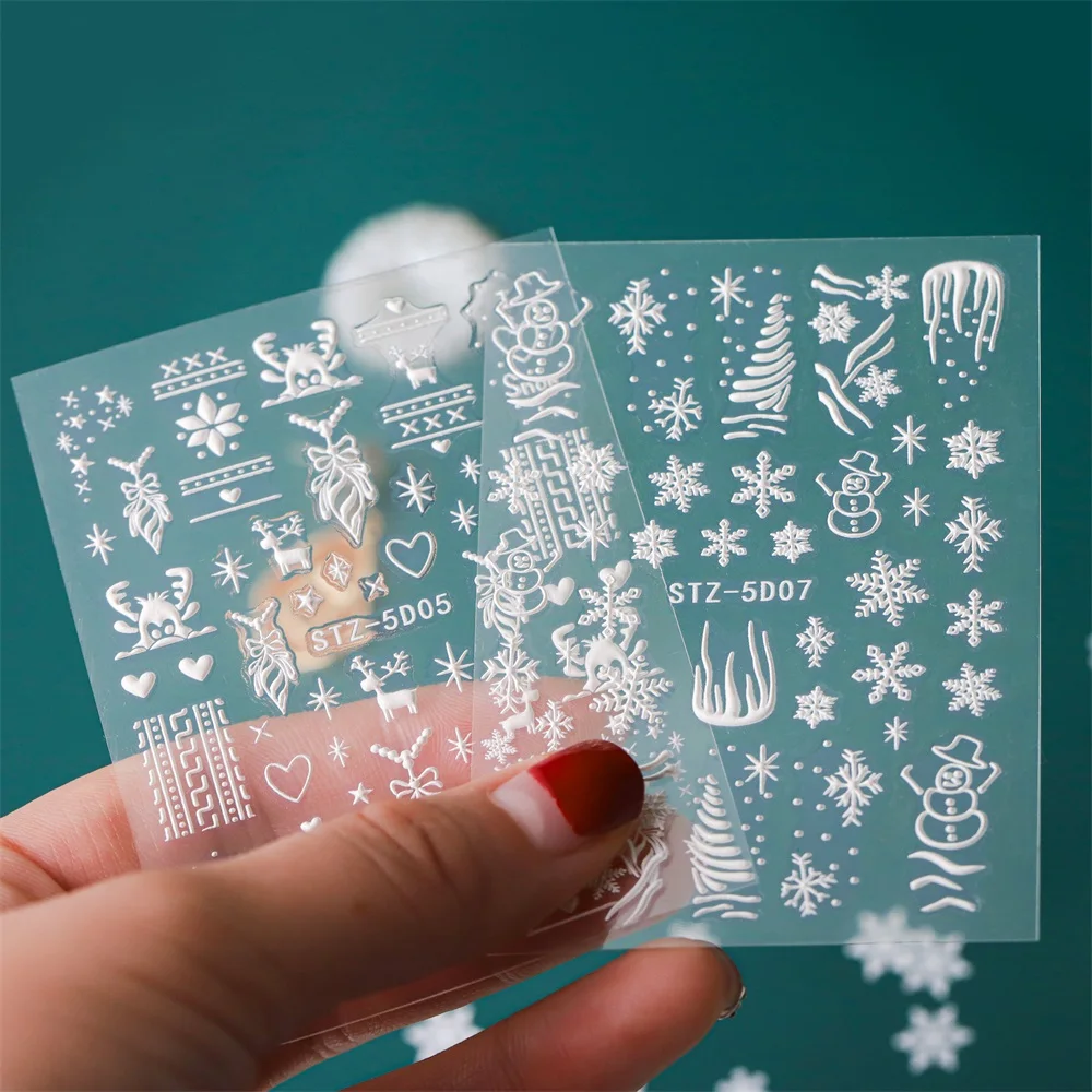 New Christmas Multi Shapes Snowflake Pendant Silicone Mold Hanging Epoxy Resin Mould For DIY Christmas Tree Decor Jewelry Making