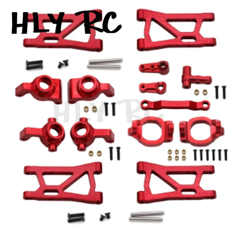 Remo Hobby Smax 1631 1635 1651 1655 Metal Steering Block C-Hub Carrier Steering Assembly Suspension Arm RC Car Upgrade Parts Kit