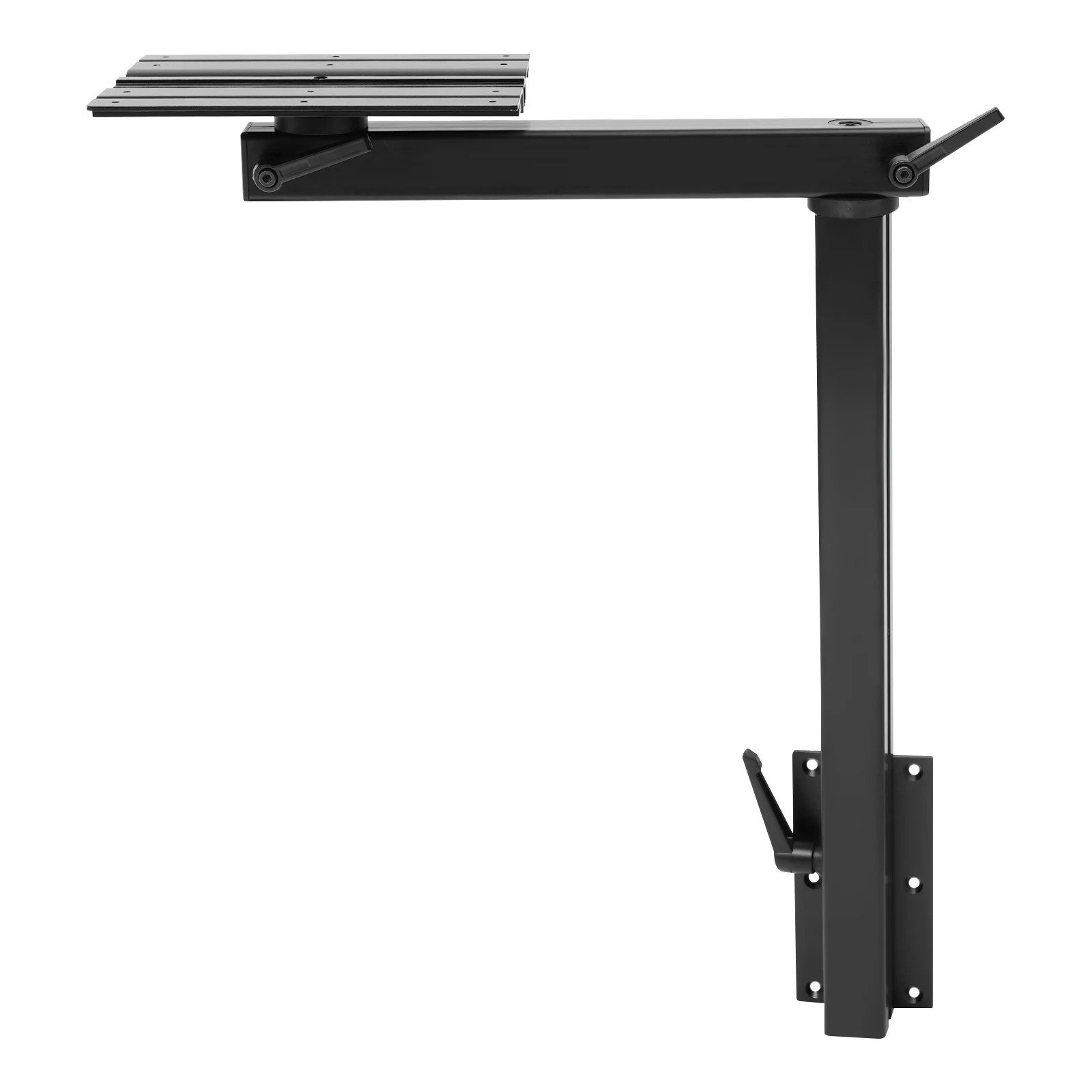 RV الجدول قوس 70lbs الحمولة طاولة دوارة الساق الارتفاع قابل للتعديل سبائك الألومنيوم قافلة الجدول الدعم #2