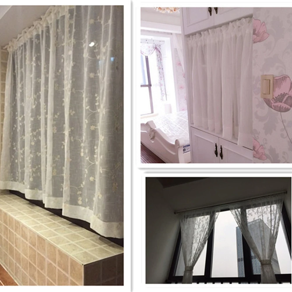 

Shower Curtain Rod Adjustable Telescopic Bar Multi Function Tension Clothes Pole Easy Install Sturdy Grip Home