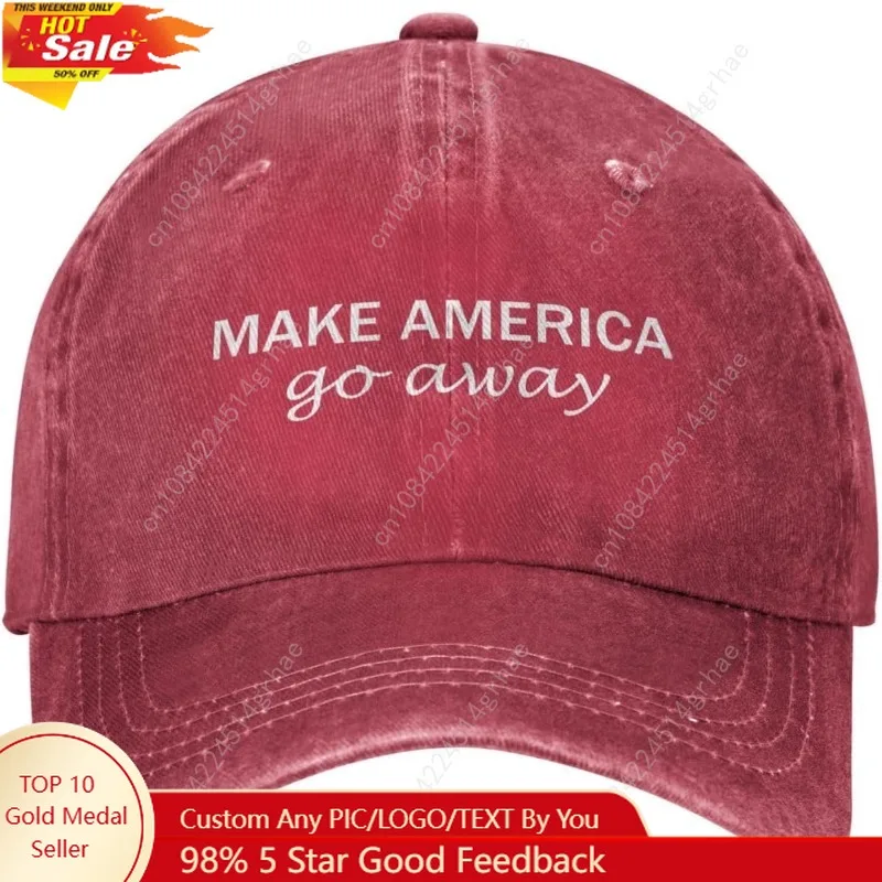 

Make America Go Away Caps for Mens Greenlanders Greenland Womens Ball Cap Make America Go Away Cap
