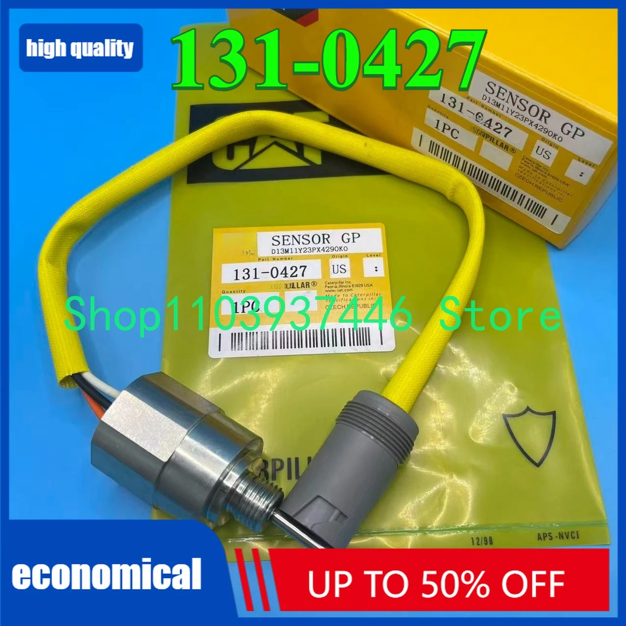 

131-0427 Engine Coolant Water Temperature Sensor 1310427 For 980G 938H 950G 962G