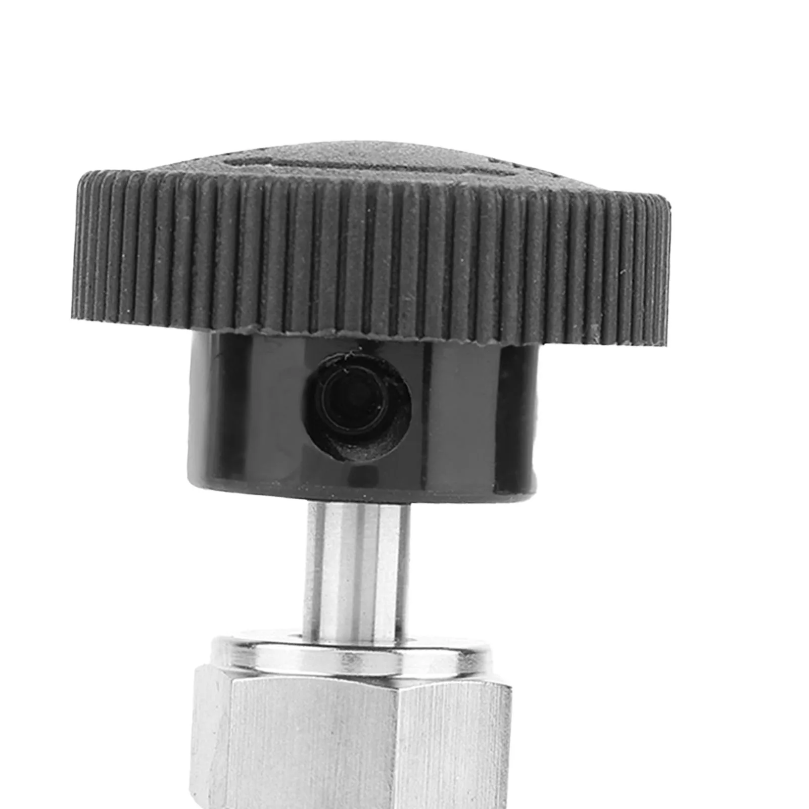 Válvula de agulha reta de rosca fêmea BSPP de aço inoxidável para transmissão de óleo de gás de água (tipo A)