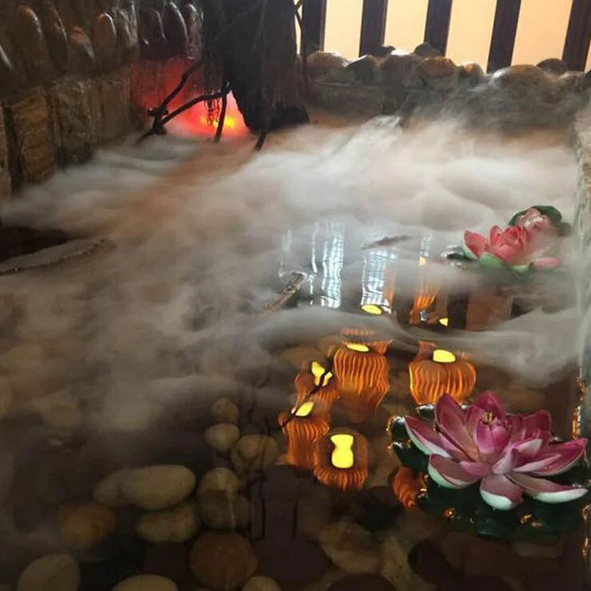 超音波蒸気発生器,2000 ml/h,dc48v,6ヘッド,ステンレス鋼空気加湿器,温室,水耕栽培