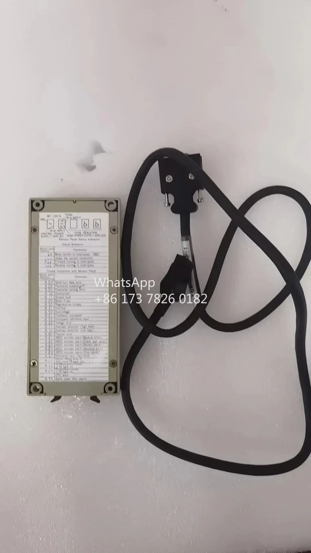 JUSP-0P02A Подержанная панель управления драйвером