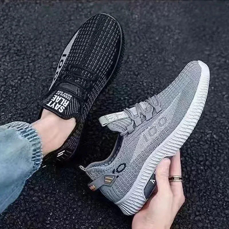 Summer New Men\'s Shoes Casual Shoes Men\'s Breathable Mesh Sports Shoes Comfortable Trend of Hundred and One