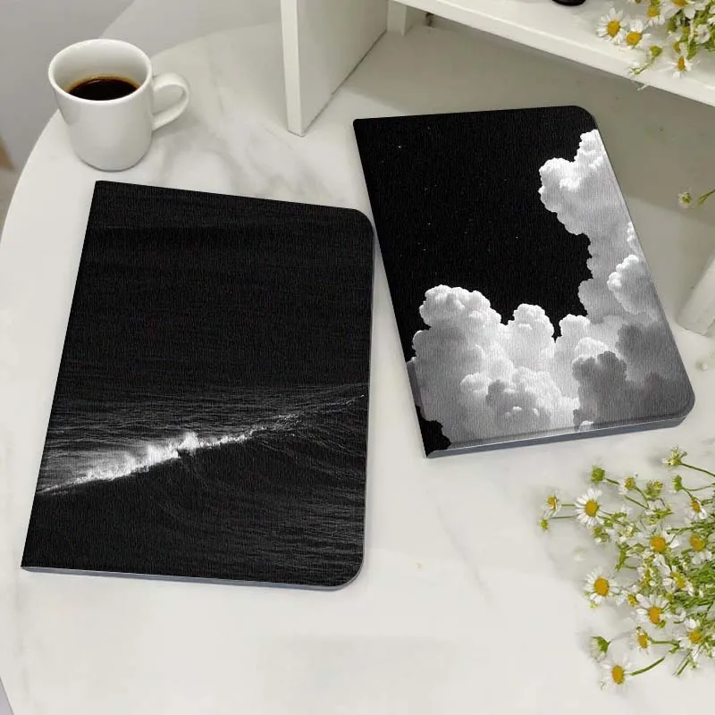

White Clouds Night Sky Tablet Case For Samsung Galaxy Tab S7 S8 S9 S10 FE Lite Gift