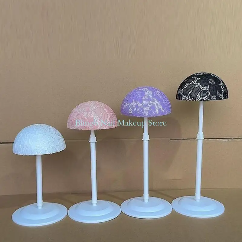 28TA Unique Plastic Stand Hat Display Rack Designed For Convenient Storage