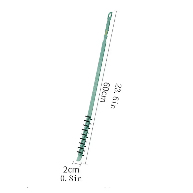 Long Handle Washing Machine Cleaner Brush with Sponge Bristles for Tough Grime Stainless Steel Drum Deep Cleaning Household Tool