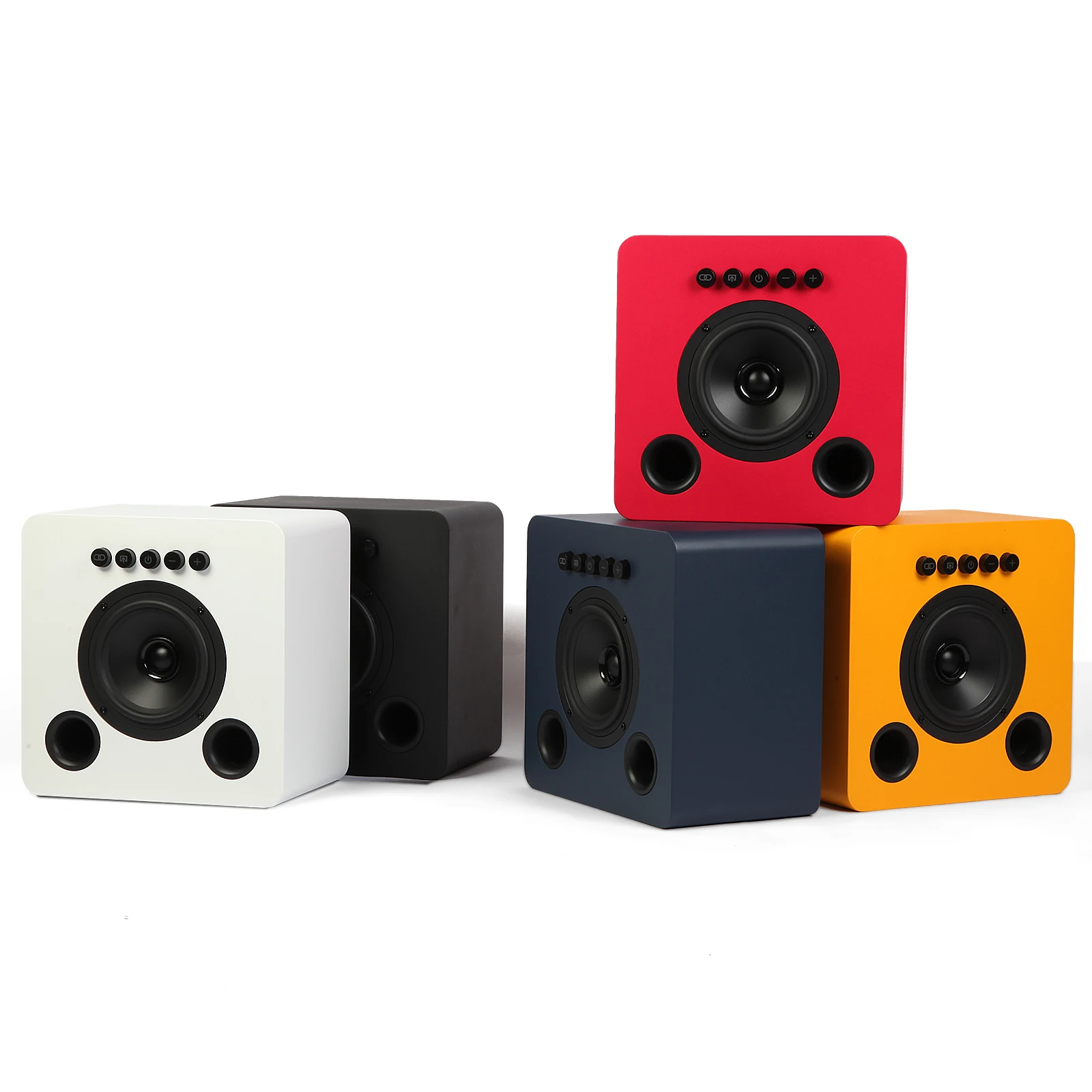 

5.25 inch Professional Active Wireless Home and Room Speaker with 2 RCA Input