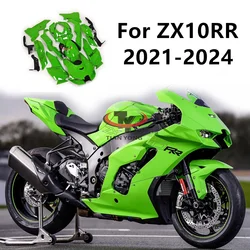 Full Fairing Kit Bodywork Cowling Injection All Bright Green For Kawasaki ZX10RR ZX10R ZX 10R 2021 2022 2023