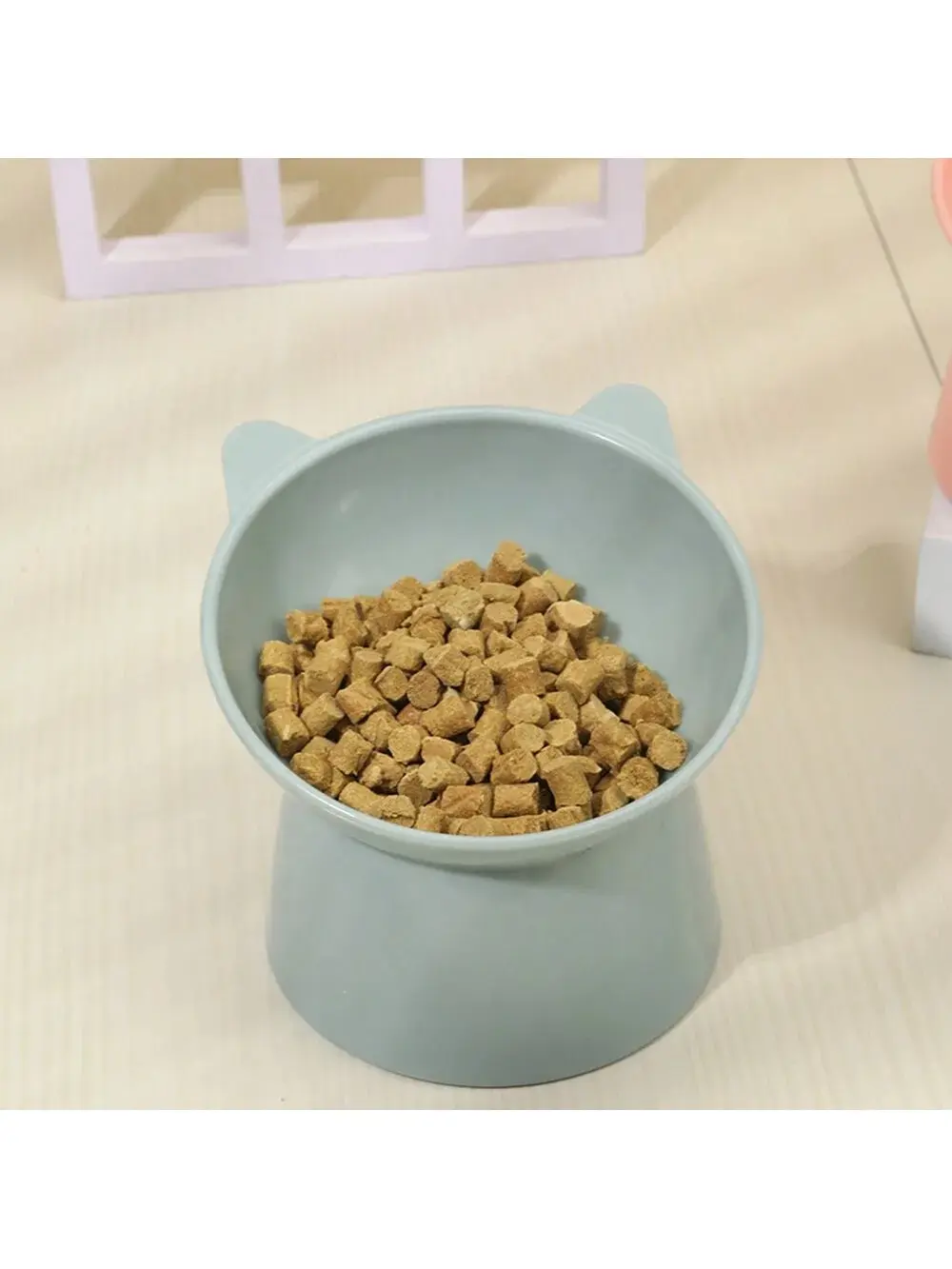 Pet Food Bowl Tilt High Bottom Neck Protector Antichoking Dog and Cat Water Bowl Antidumping Dog Feeding Supplies