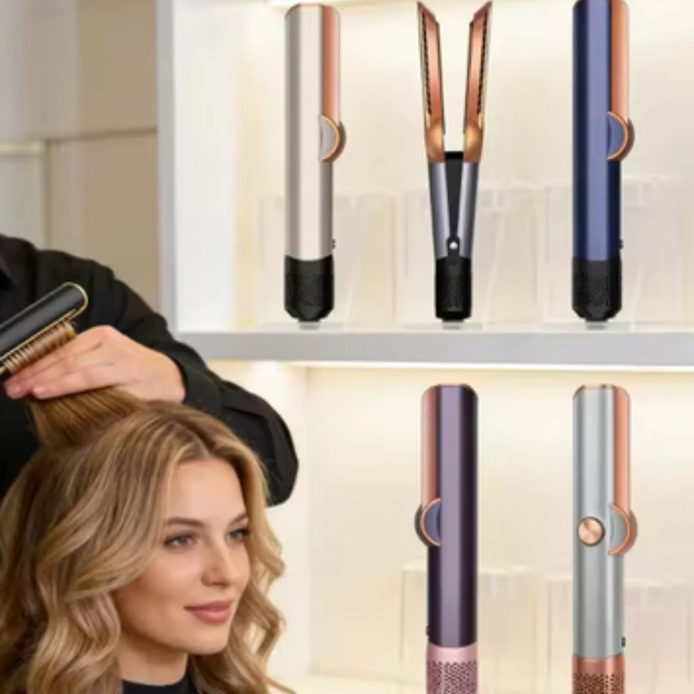 

Фен для волос, расческа-выпрямитель с отрицательными ионами, для сухого и влажного использования, не повреждает волосы