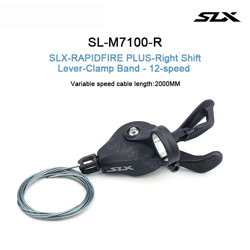 Shimano SLX M7100 12 Speed Groupset M7100 Shifter Lever + Derailleur 12V HG/MS Cassette 46/50/51/52T Flywheel CN-M6100 X12 Chain