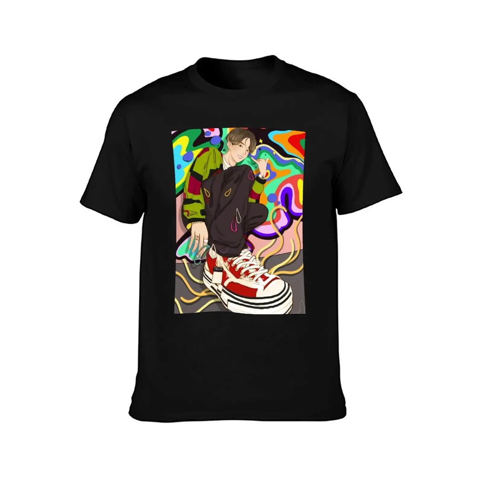 chicken noodle soup T-Shirt Urban Casual Loose Fit Tee T-Shirt