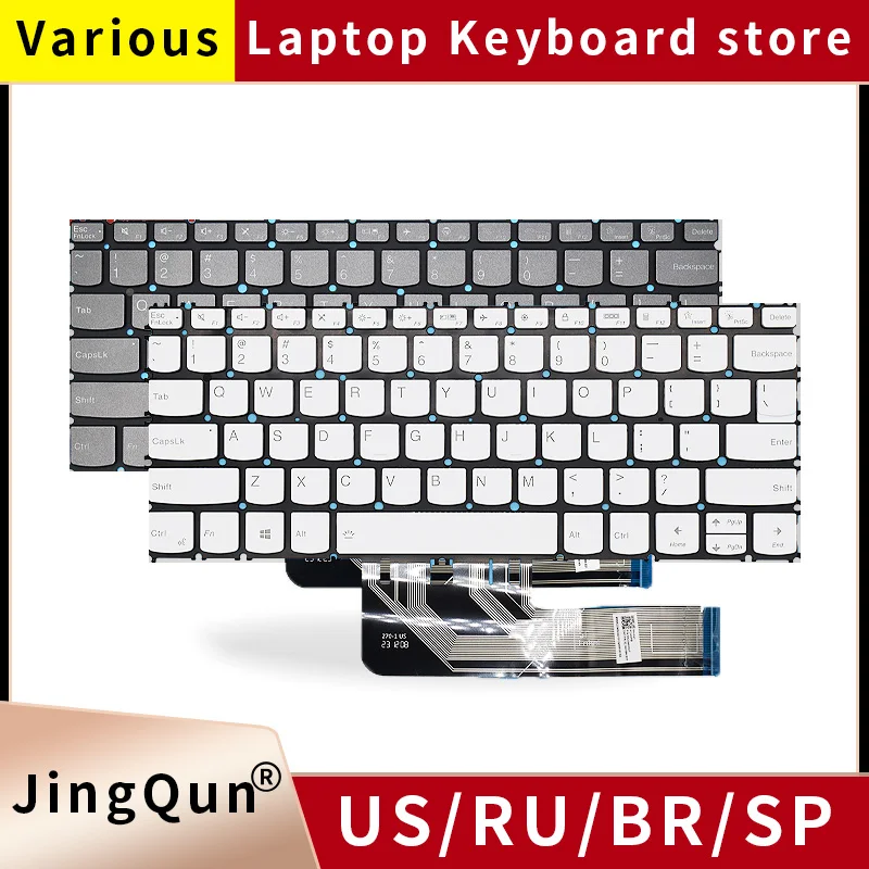 Keyboard for Lenovo ThinkBook 13X ITG/Yoga 13sACN Pro 13sITL 2021 PR2UB K4e-ARE120 K3/-ACN/-ITG/-ITL Slim7-13ITL5/ACN05/ITL05